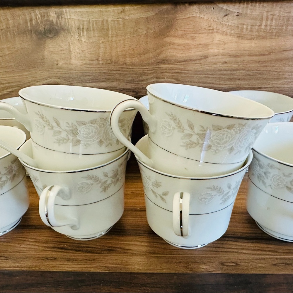 Bran New fine china Tea Cup 10pcs